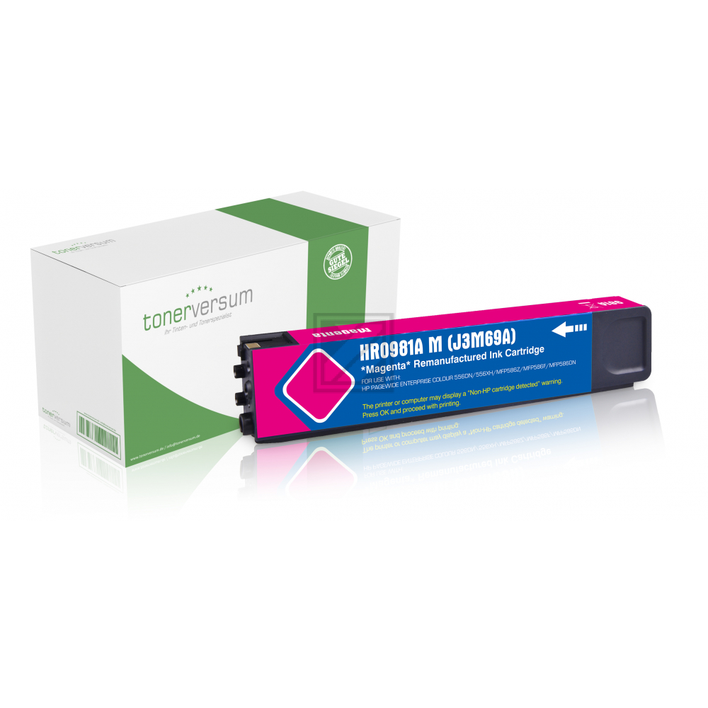 Tonerversum Tintenpatrone magenta (TV104281) ersetzt 981a