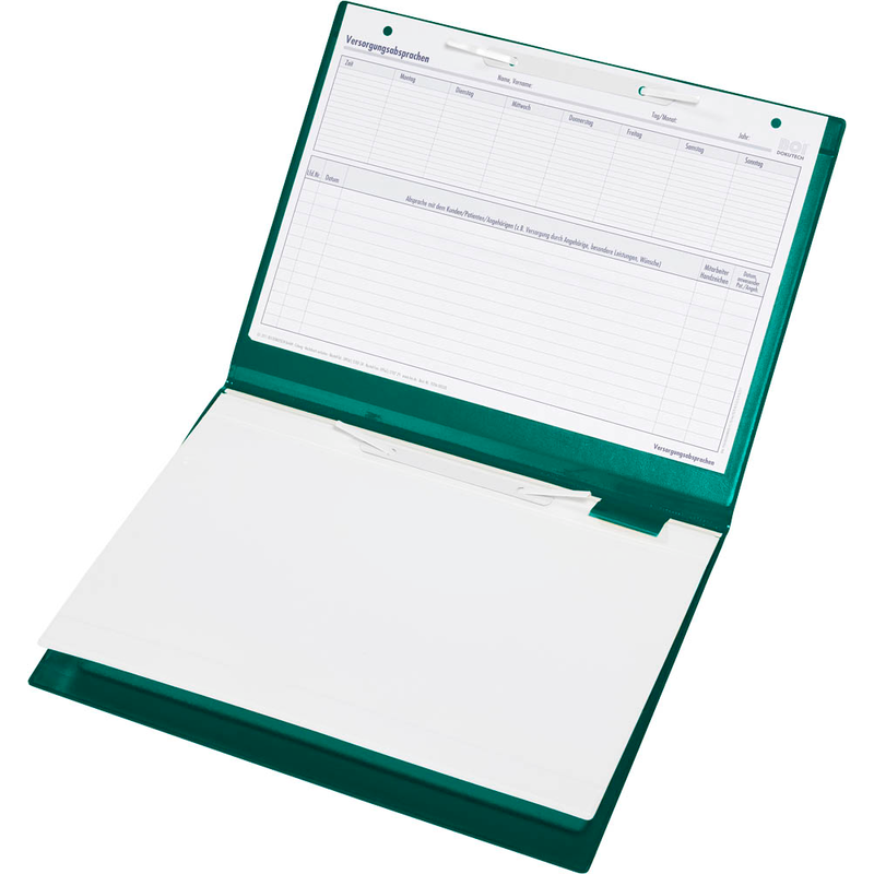 BOI Patienten-Dokumentationsmappe Professional-Line DIN A4 quer grün, 1 St.