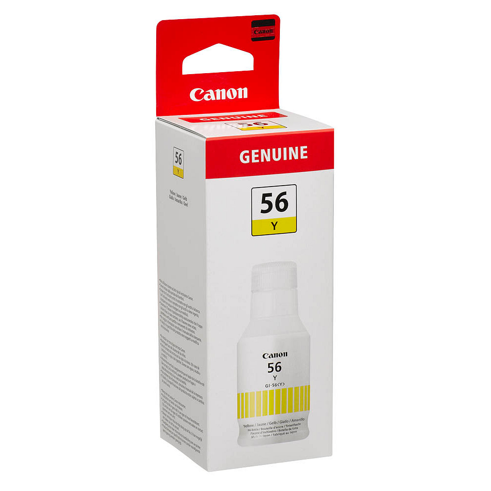 Canon Tintennachfüllfläschchen gelb (4432C001, GI-56Y)