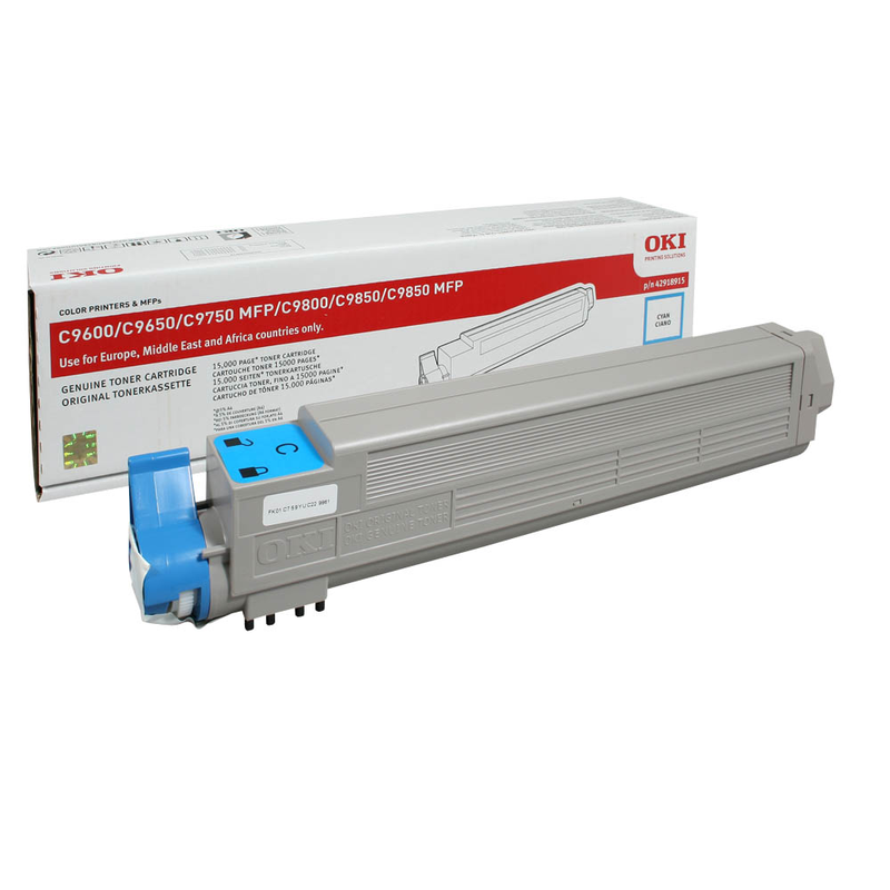 OKI Toner-Kit cyan HC (42918915)