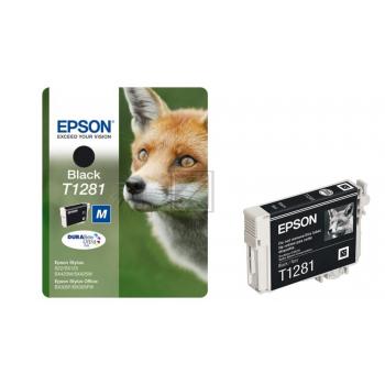 Epson Tintenpatrone schwarz (C13T12814012, T1281)