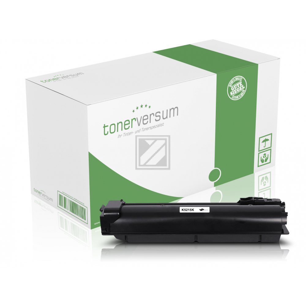 Tonerversum Toner-Kit schwarz (TV104451) ersetzt TK-5215K