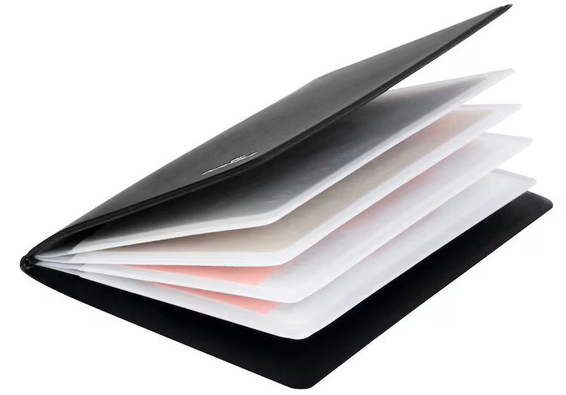 DURABLE Kreditkartenetui RFID SECURE schwarz 5,4 x 8,5 cm, 1 St.