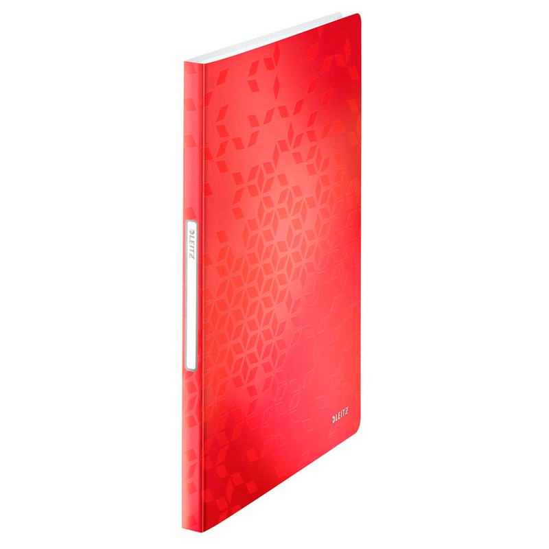 LEITZ WOW Sichtbuch DIN A4, 40 Hüllen rot, 1 St.