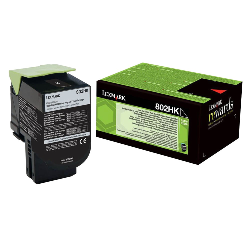 Lexmark 80C2HK0 / 802HK Toner Black