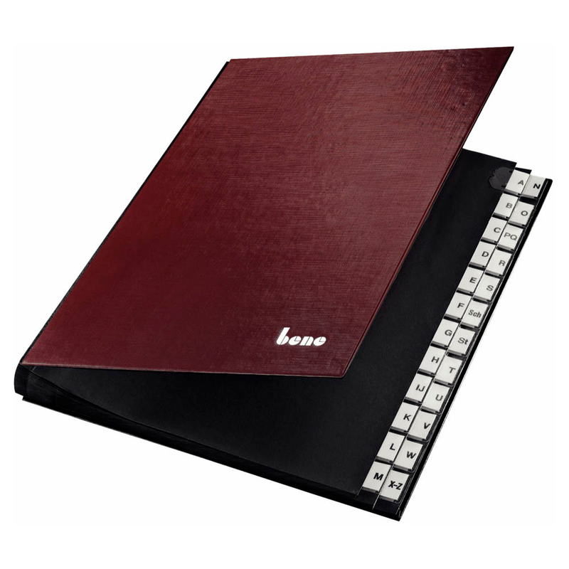 bene Pultordner A-Z rot, 1 St.