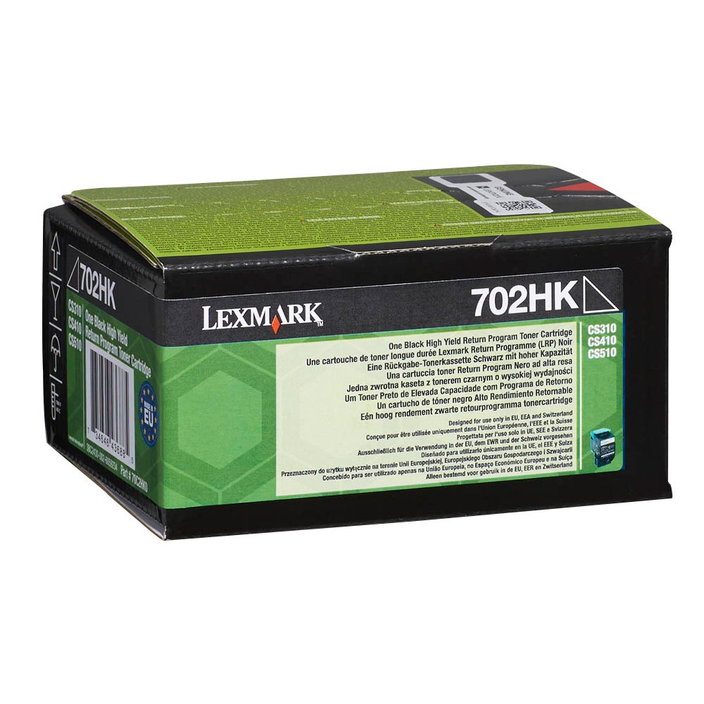 Lexmark 70C2HK0 / 702HK Toner Black