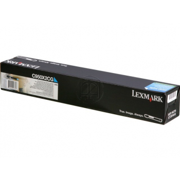 Lexmark Toner-Kit cyan (C950X2CG)