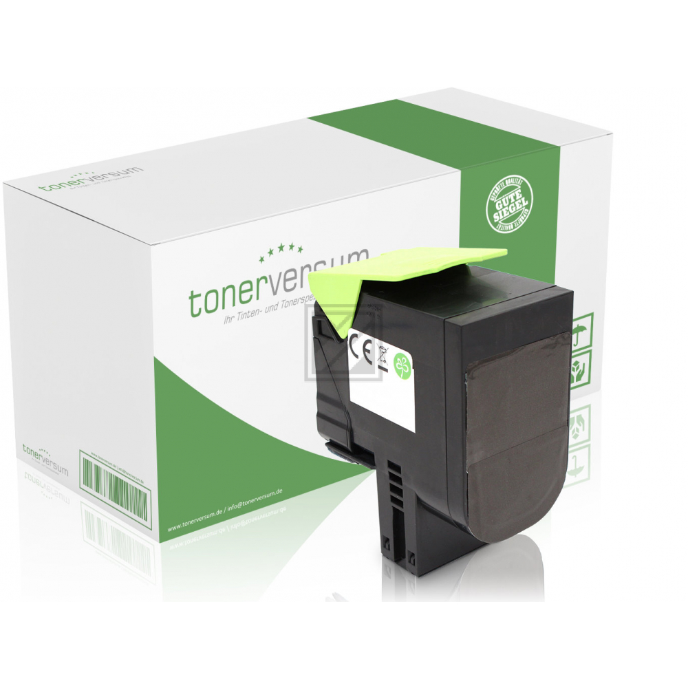 Tonerversum Gel-Kartusche schwarz HC (102690) ersetzt C540H1KG
