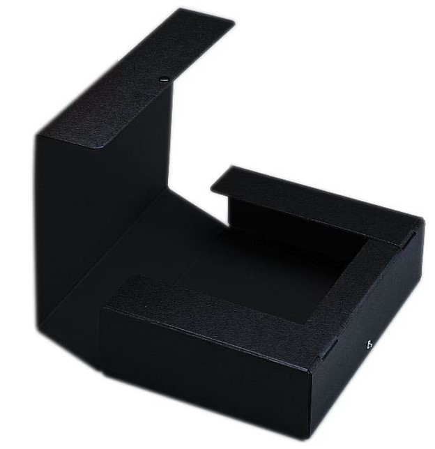 ELBA Heftbox 8,5 cm schwarz marmoriert, 1 St.