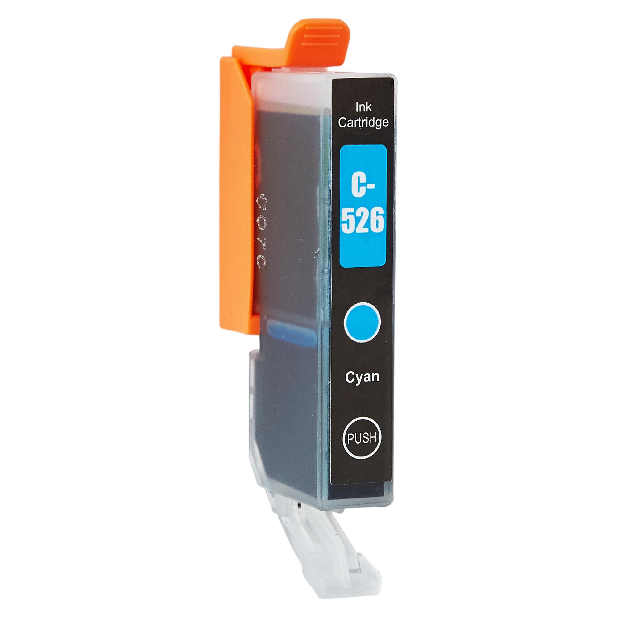 Kompatibel zu Canon CLI-526C / 4541B001 Tinte Cyan