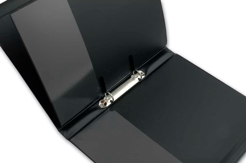 BOI Hängemappen 2-Ringmechanik schwarz, 10 St.