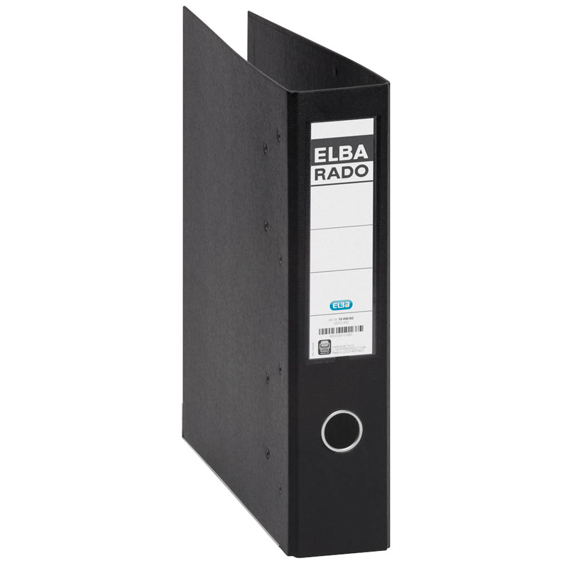ELBA Doppelordner schwarz Kunststoff 7,5 cm, 1 St.