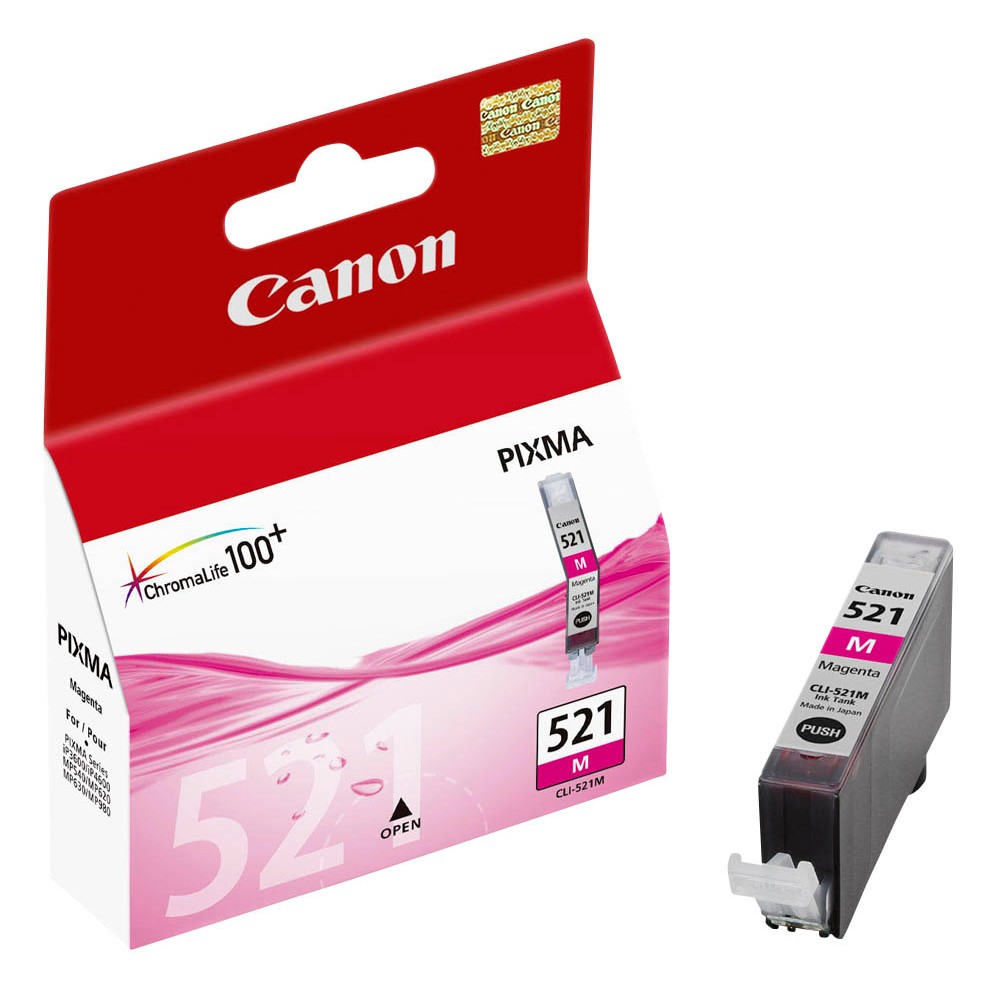 Canon CLI-521M / 2935B001 Tinte Magenta