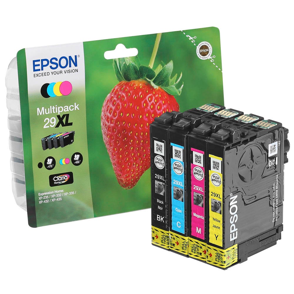 Epson 29 XL / C13T29964012 Tinten Multipack CMYK (4er Set)
