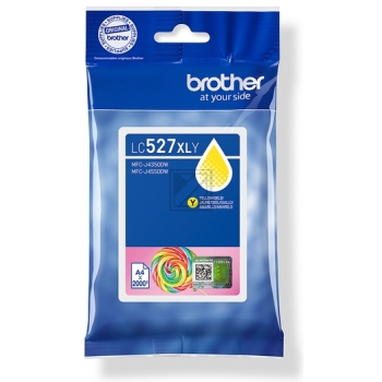 Brother Tintenpatrone gelb HC (LC-527XLY)