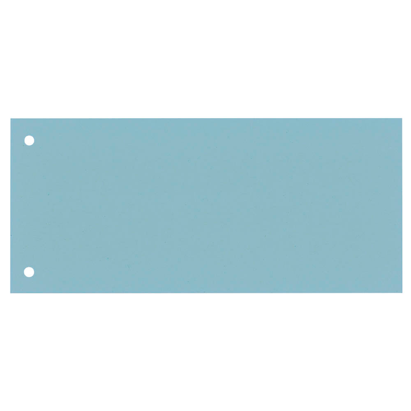 DONAU Trennstreifen DONAU blau, 190 g/qm Karton 23,5 x 10,5 cm, 100 St.