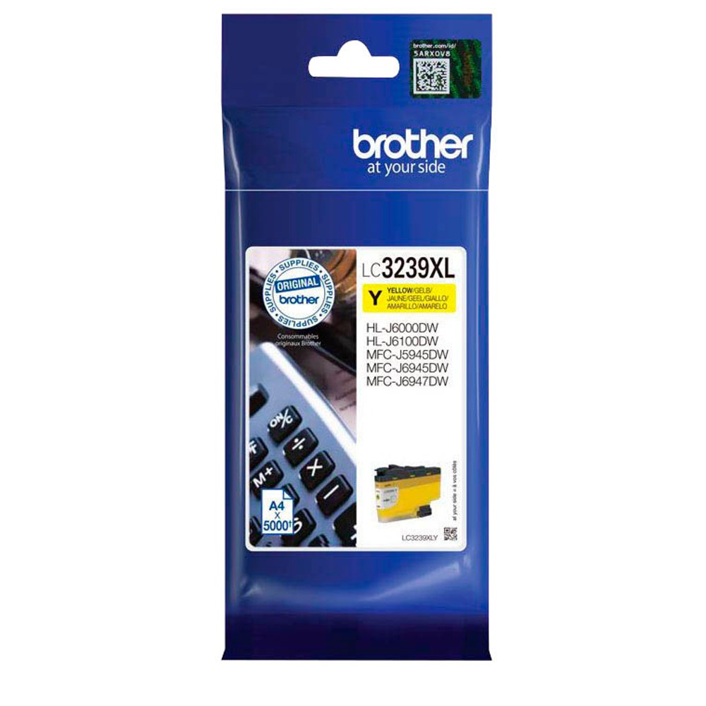 Brother Tintenpatrone gelb HC (LC-3239XLY)