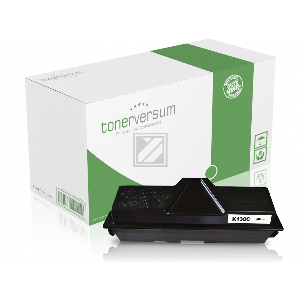 Tonerversum Toner-Kit schwarz (102486) ersetzt TK-130