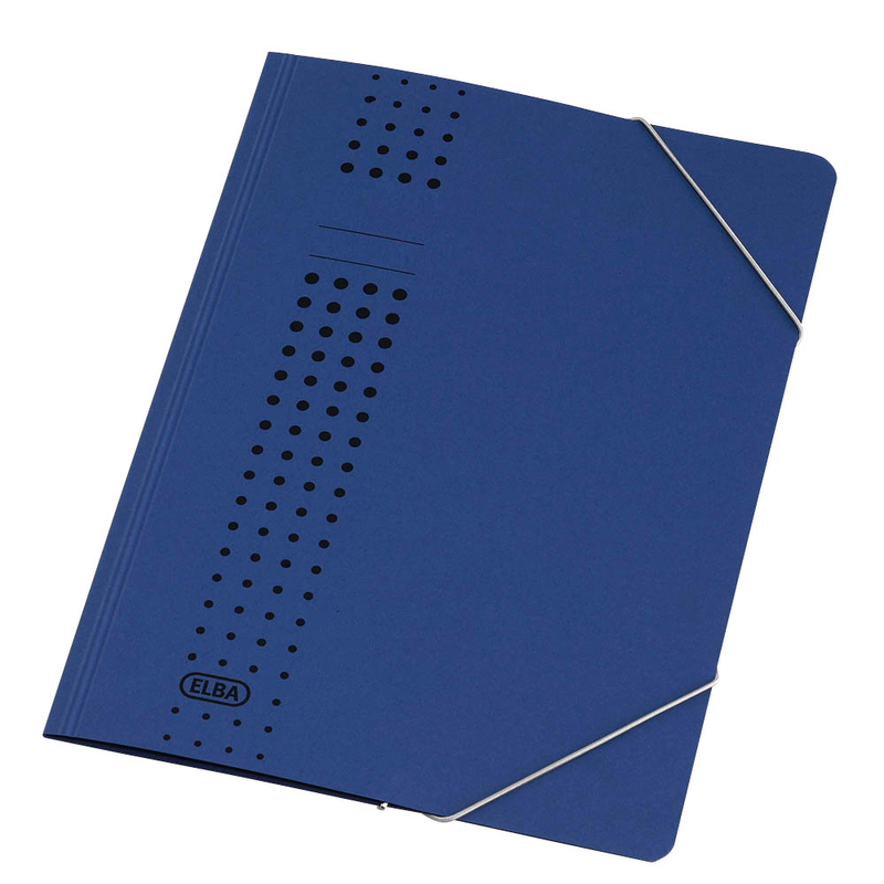 ELBA Eckspanner chic DIN A4 dunkelblau, 25 St.