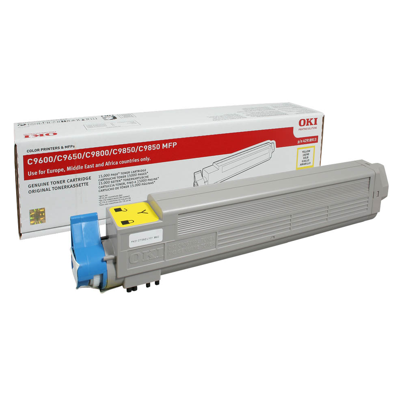 OKI Toner-Kit gelb HC (42918913)