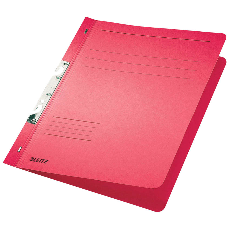 LEITZ Einhakhefter 3746 Karton rot DIN A4, 50 St.