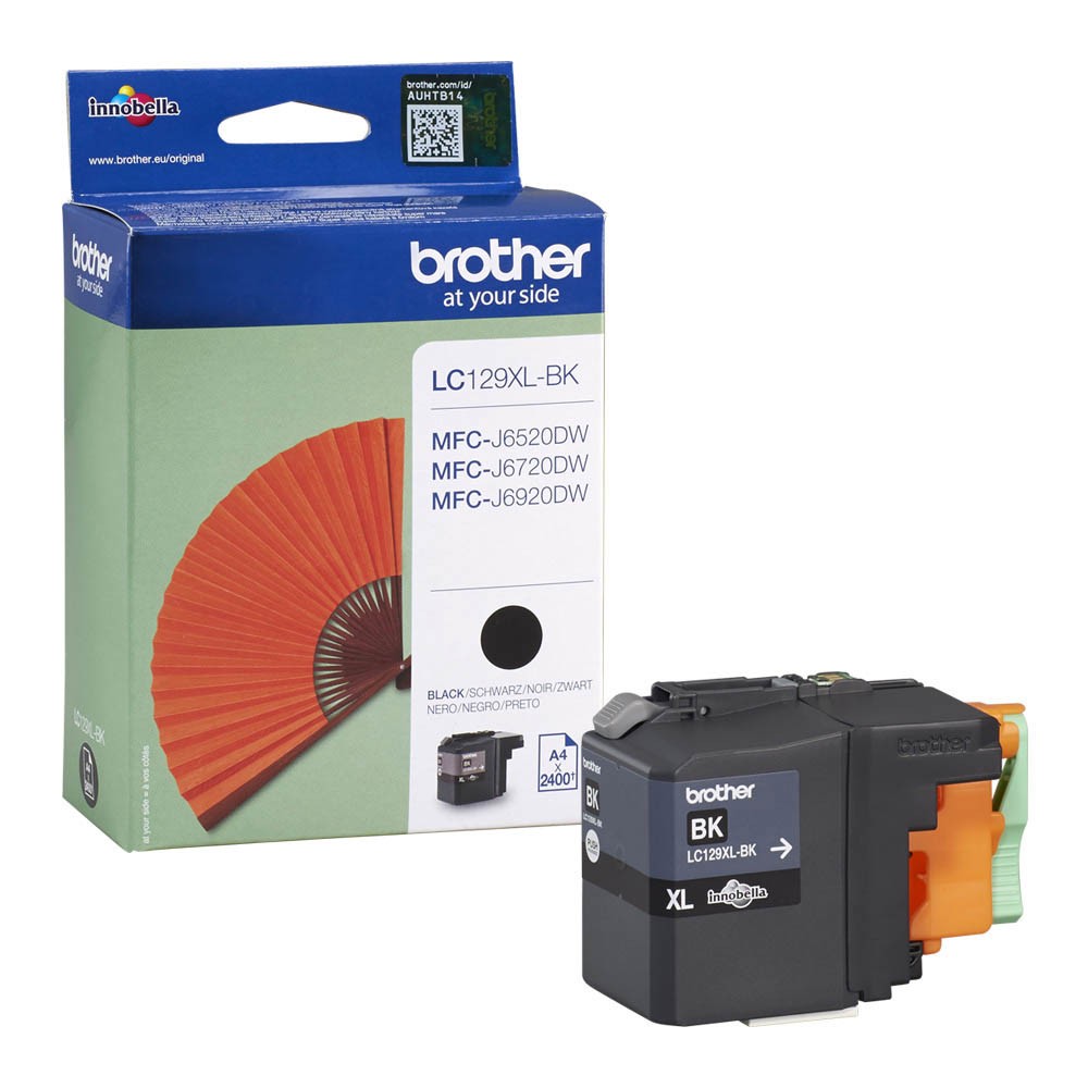 Brother Tintenpatrone schwarz HC (LC-129XLBK)