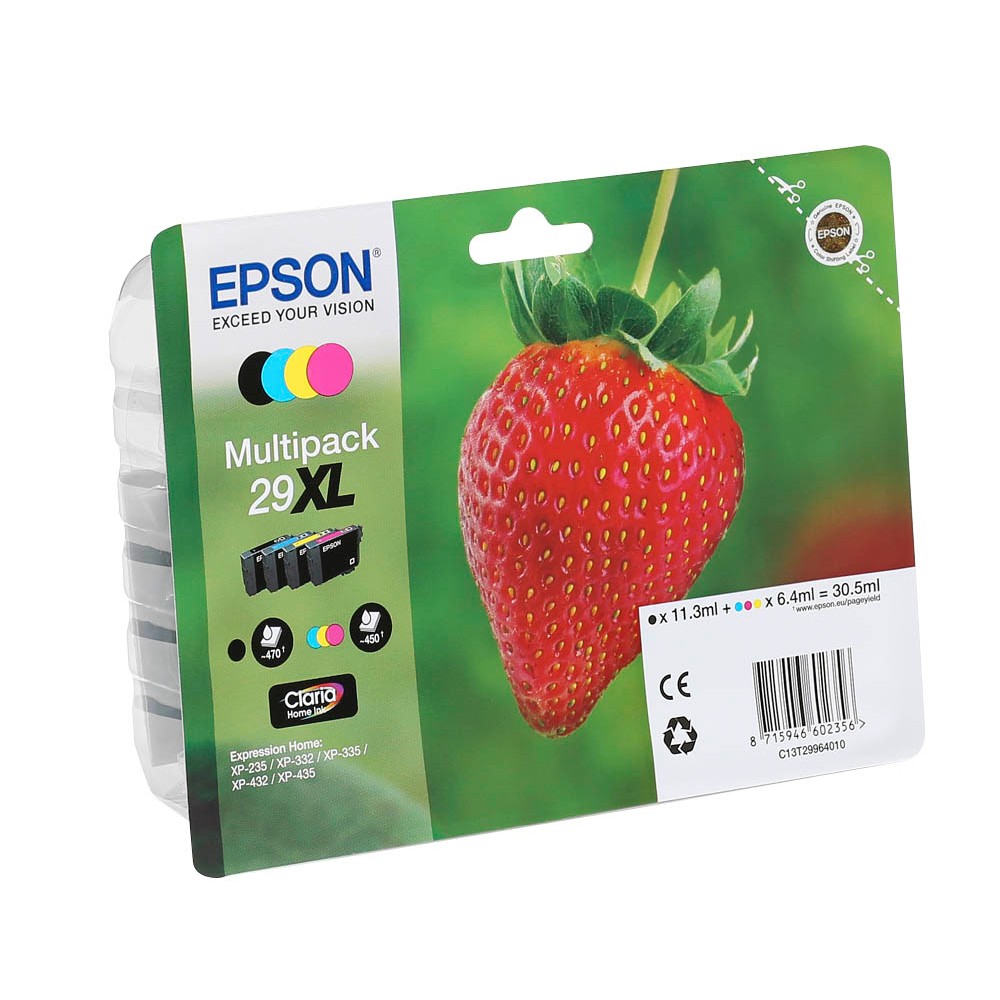 Epson 29 XL / C13T29964012 Tinten Multipack CMYK (4er Set)