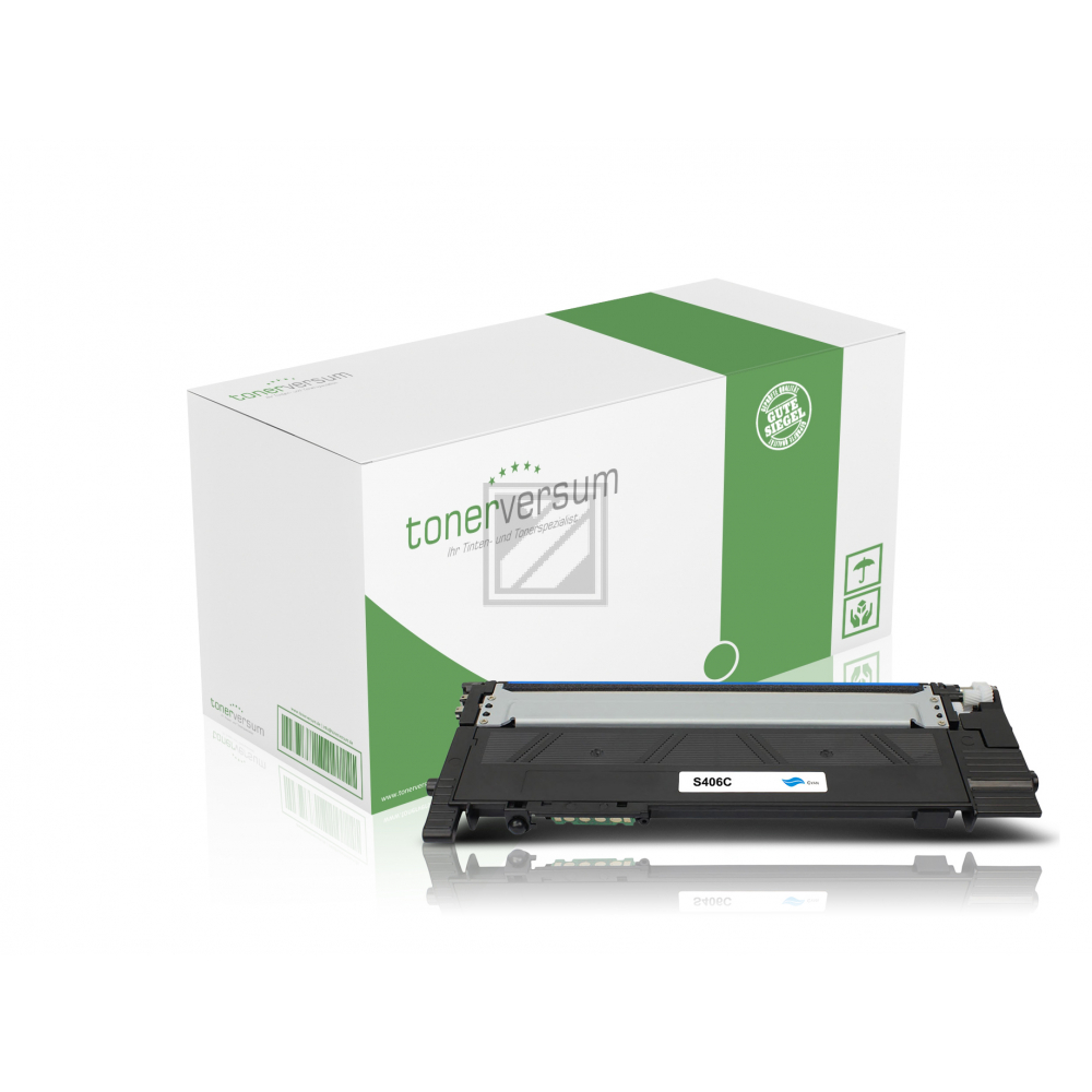 Tonerversum Toner-Kit cyan (100001) ersetzt C406