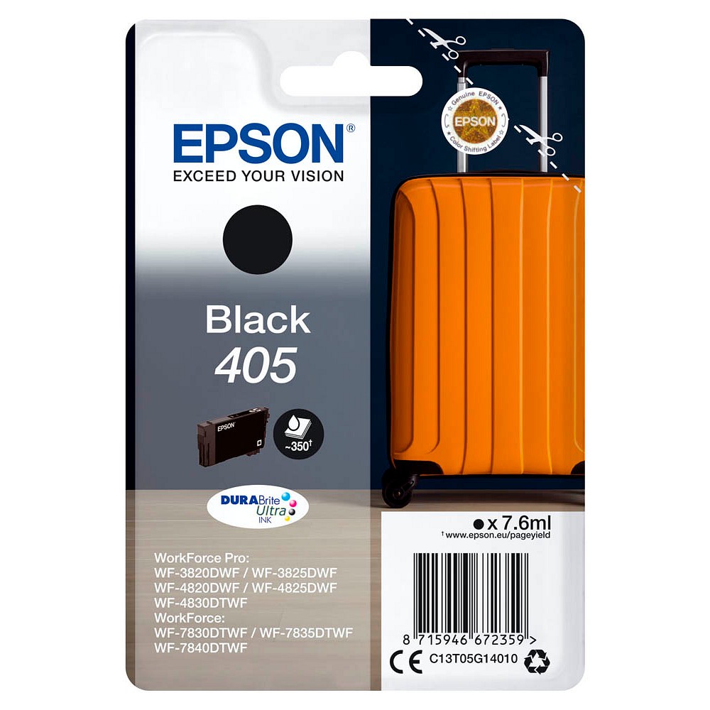 Epson 405 / C13T05G14010 Tinte Black