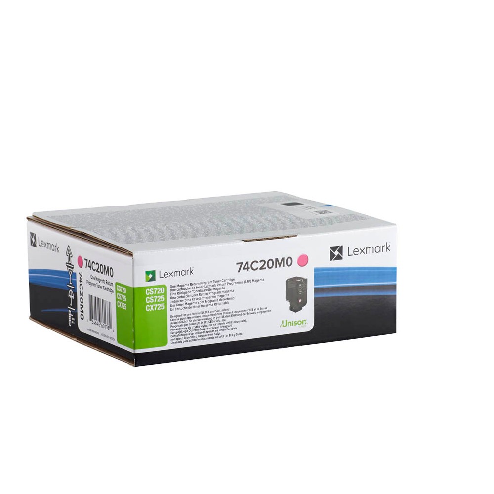 Lexmark 74C20M0 Toner Magenta
