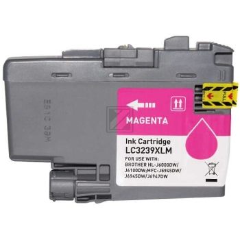 Tonerversum Tintenpatrone magenta HC (TV108821) ersetzt LC-3239XLM