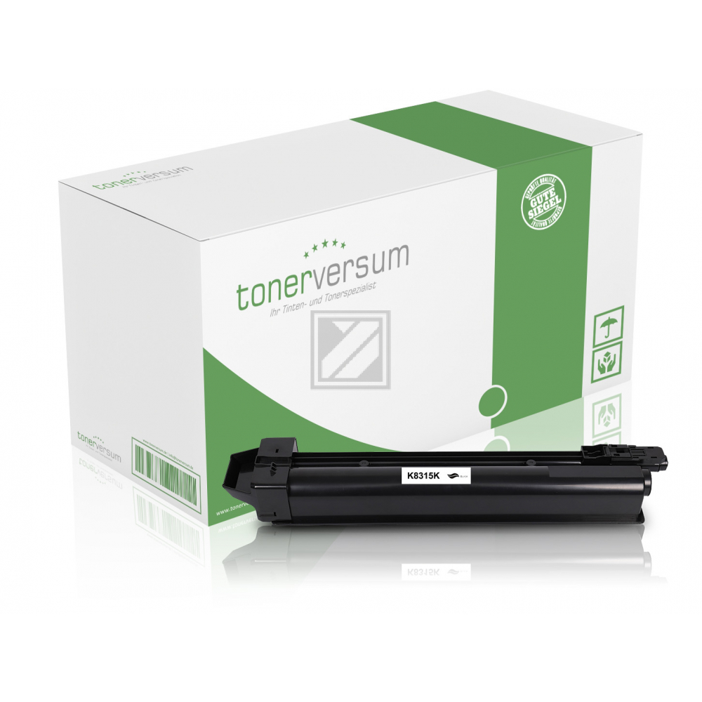 Tonerversum Toner-Kit schwarz (101481) ersetzt TK-8315K