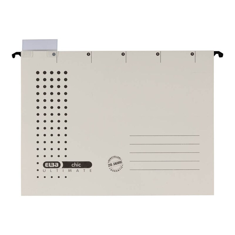 ELBA Hängemappen chic ULTIMATE chamois, 5 St.