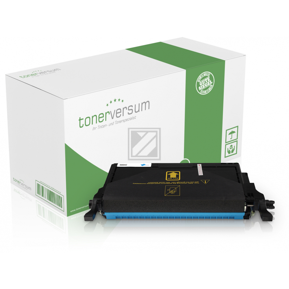Tonerversum Toner-Kartusche cyan HC (102861) ersetzt 660