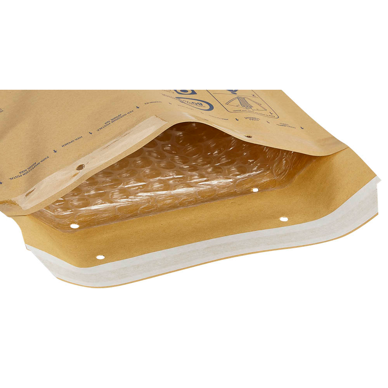 aroFOL® CLASSIC Luftpolstertaschen CD braun 18,0 x 16,5 cm, 100 St.