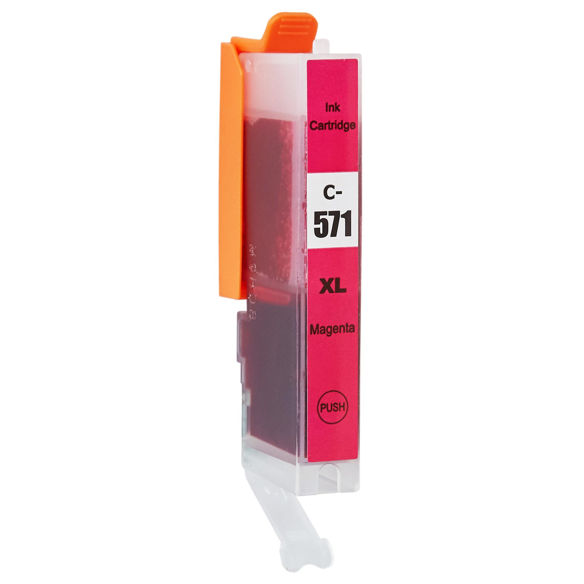 Kompatibel zu Canon CLI-571M XL / 0333C001 Tinte Magenta