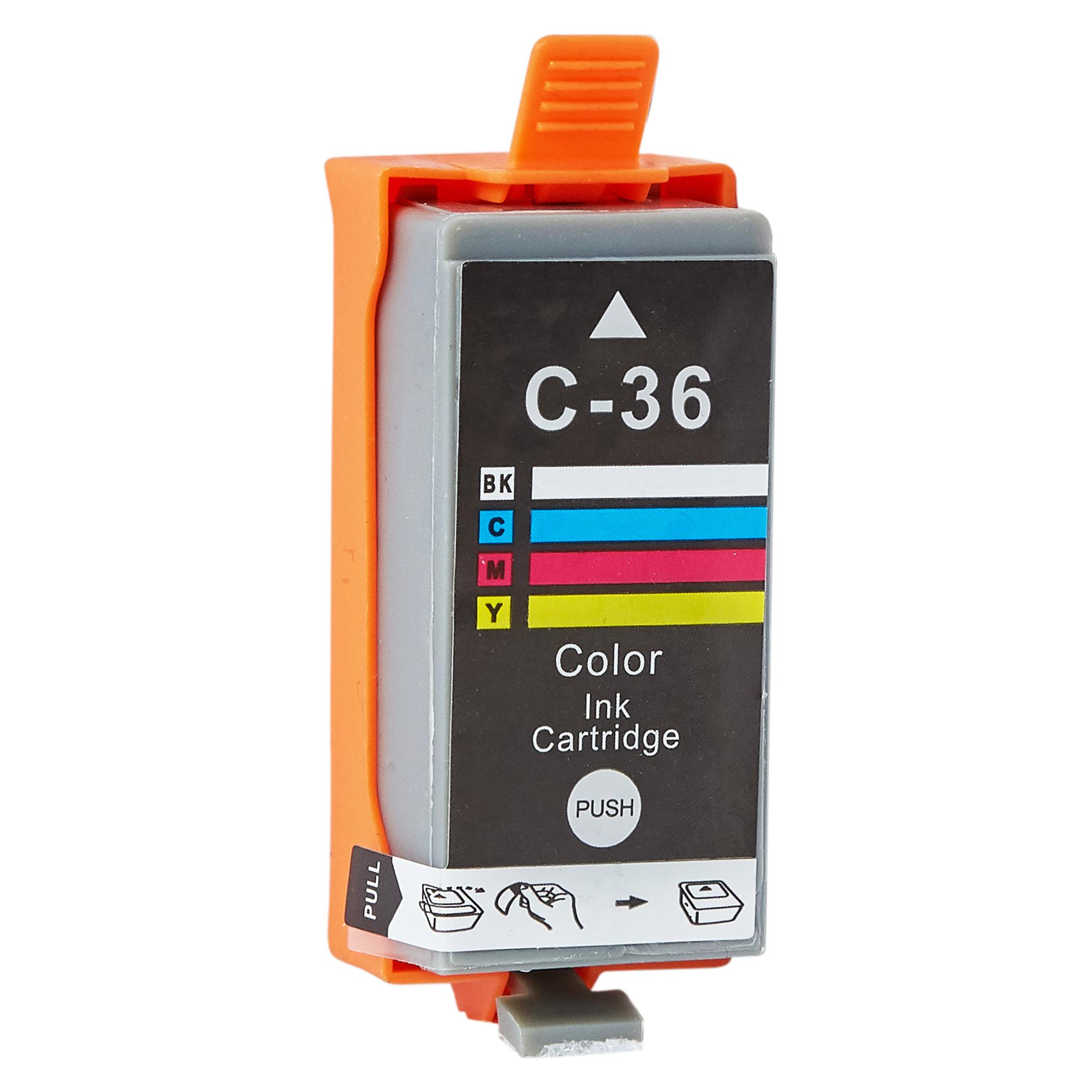 Kompatibel zu Canon CLI-36 / 1511B001 Tinte Color