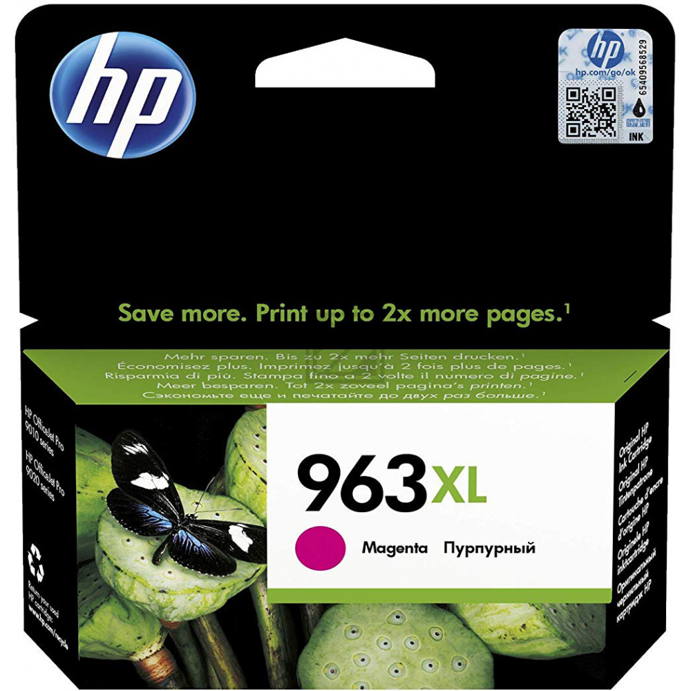HP Tintenpatrone magenta HC (3JA28AE, 963XL)