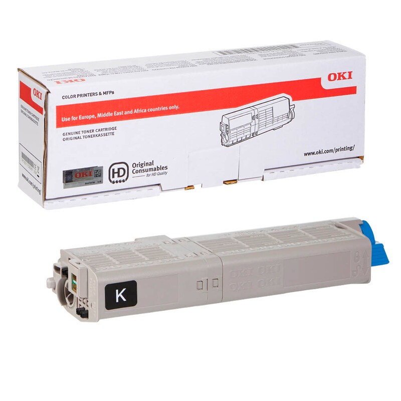 OKI Toner-Kit schwarz HC (46490608)