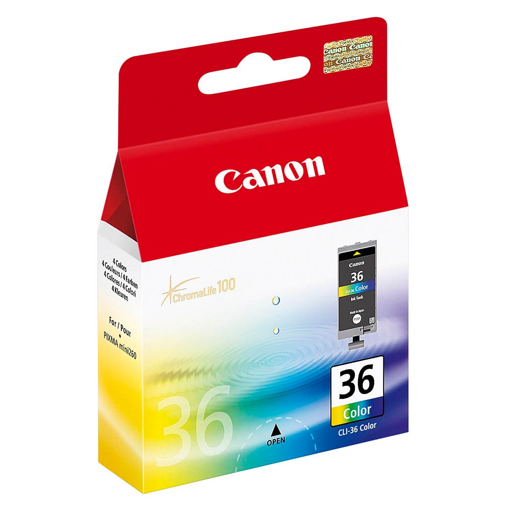 Canon Tintenpatrone 3-farbig (1511B001, CLI-36)