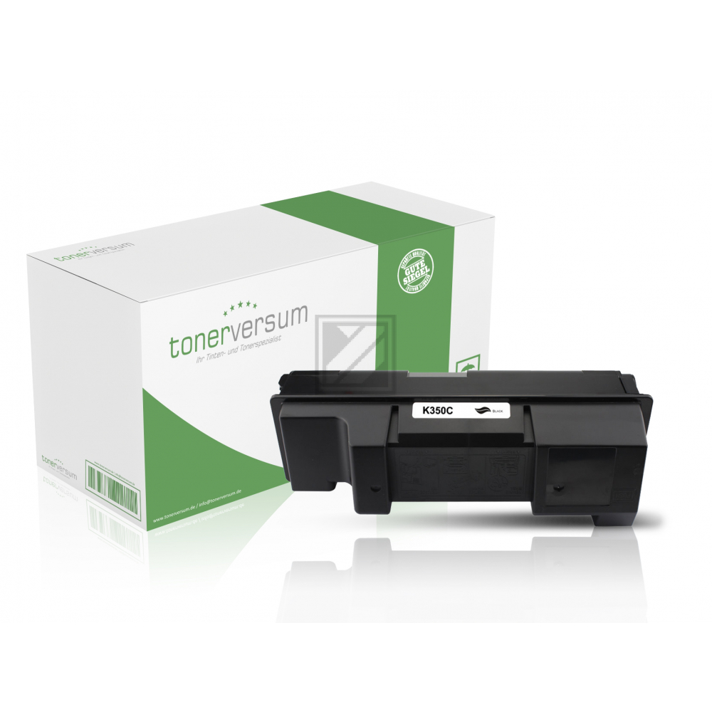 Tonerversum Toner-Kit schwarz (102523) ersetzt TK-350