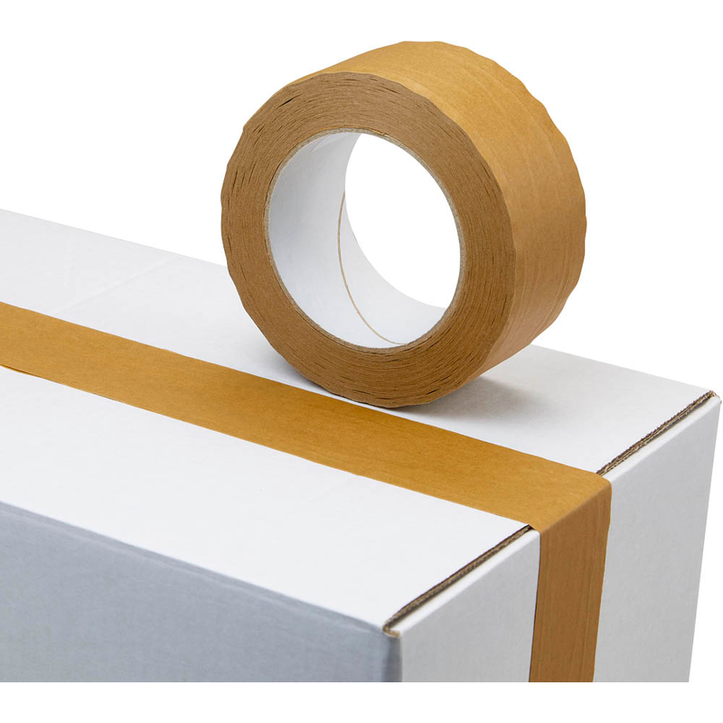 SUPRA Packband SupraCraft® Plus fadenverstärkt mit Naturfäden braun 50,0 mm x 50,0 m 1 Rolle