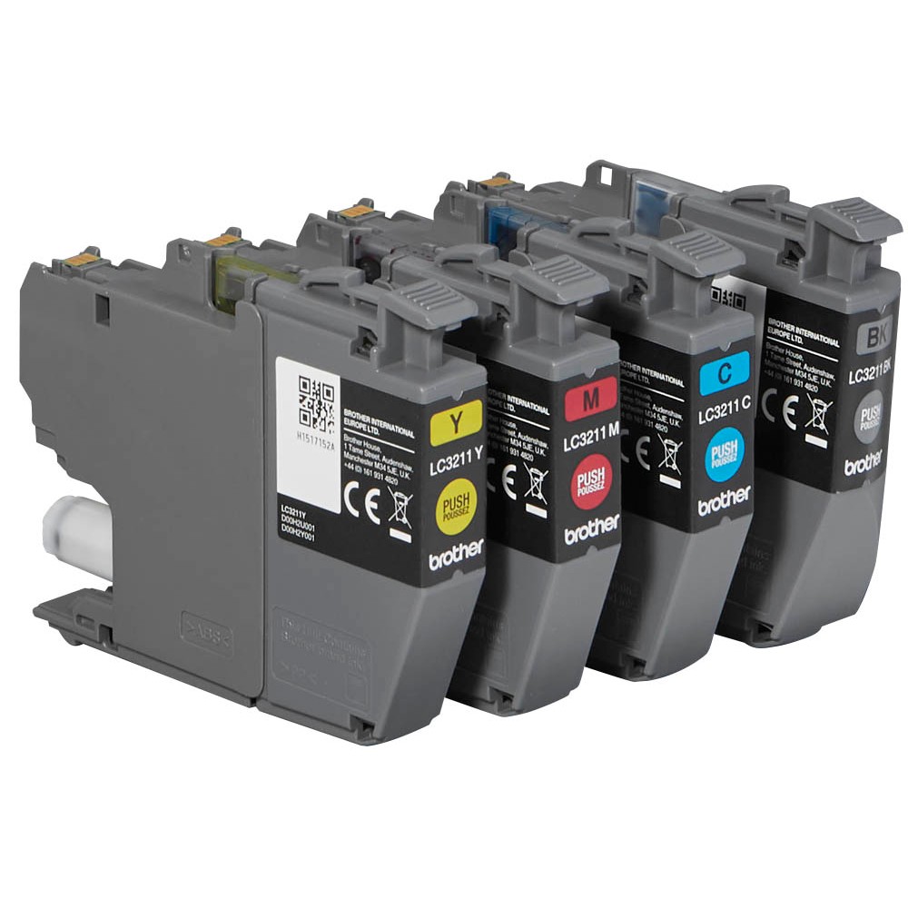 Brother LC-3211VALDR Tinten Multipack CMYK (4er Set)