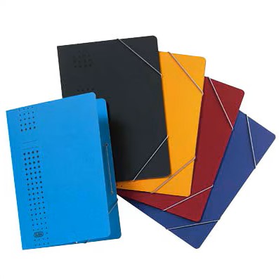 ELBA Eckspanner Chic DIN A4 farbsortiert, 5 St.