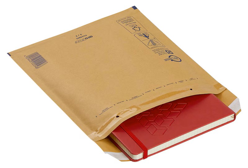 aroFOL® CLASSIC Luftpolstertaschen 5/E braun für DIN C5, 100 St.