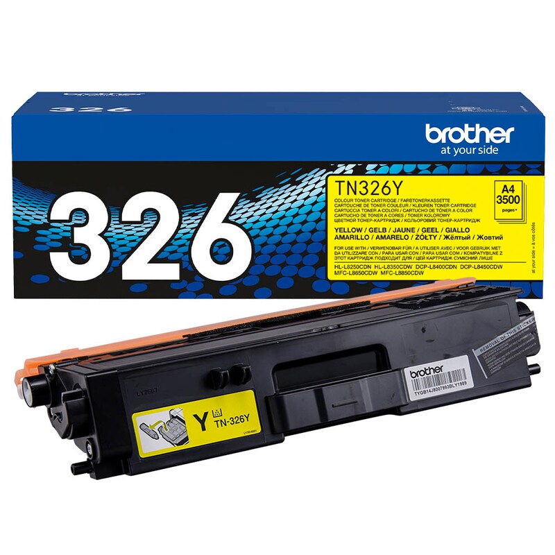 Brother Toner-Kit gelb HC (TN-326Y)
