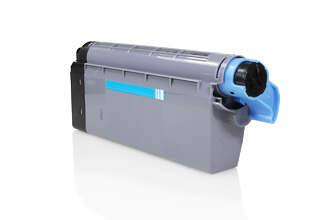 Tonerversum Toner-Kit cyan (TV120877) ersetzt 44318607