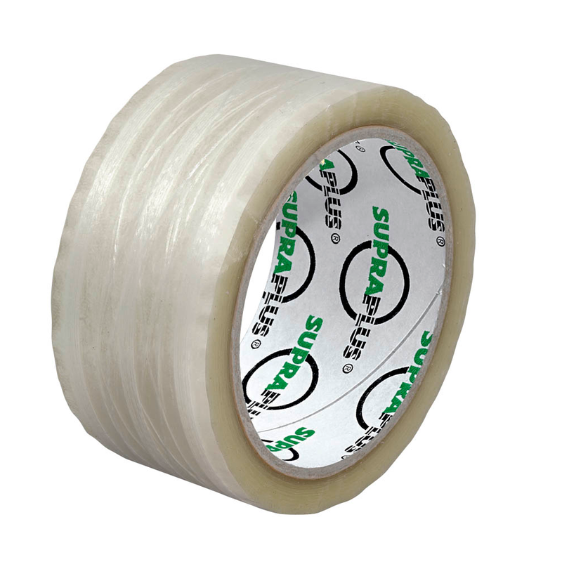 SUPRA Packband SUPRAPLUS fadenverstärkt transparent 50,0 mm x 50,0 m 1 Rolle