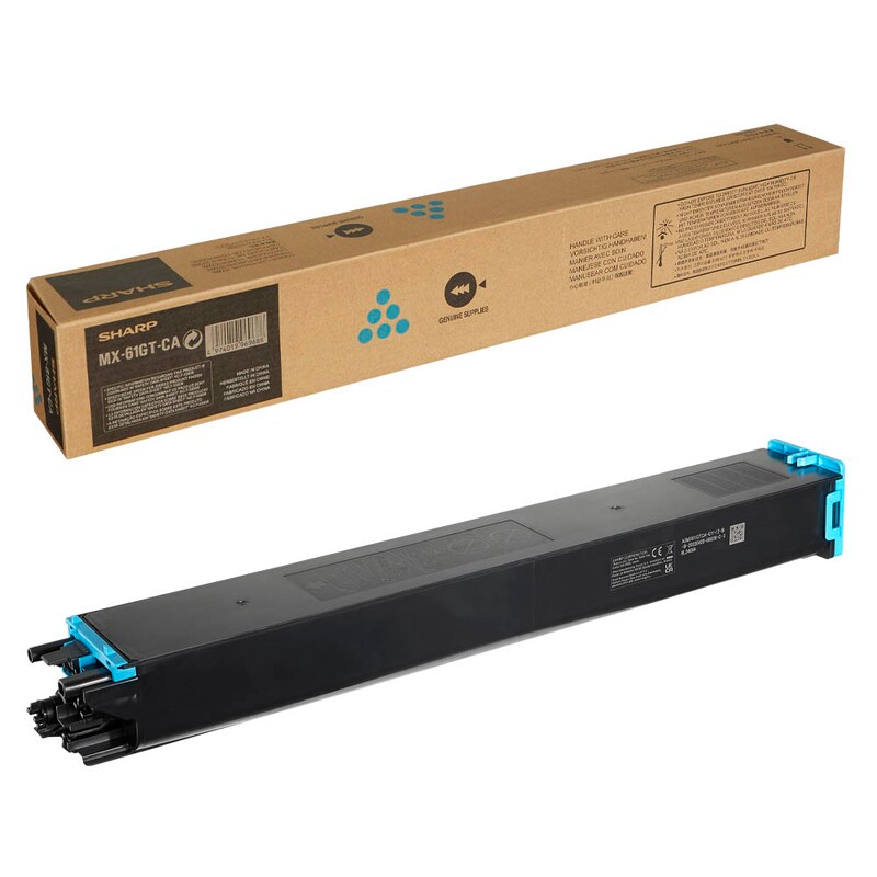 Sharp Toner-Kit cyan (MX-61GTCA)